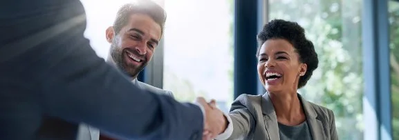 mobile phone showing a stakeholder connect e-newsletter.