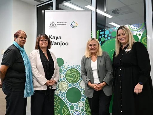 Minister Sabine Winton with other FASD prevention stakeholders at the launch event.