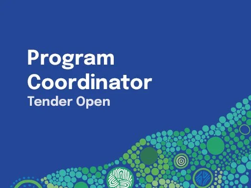 Program Coordinator tender now open