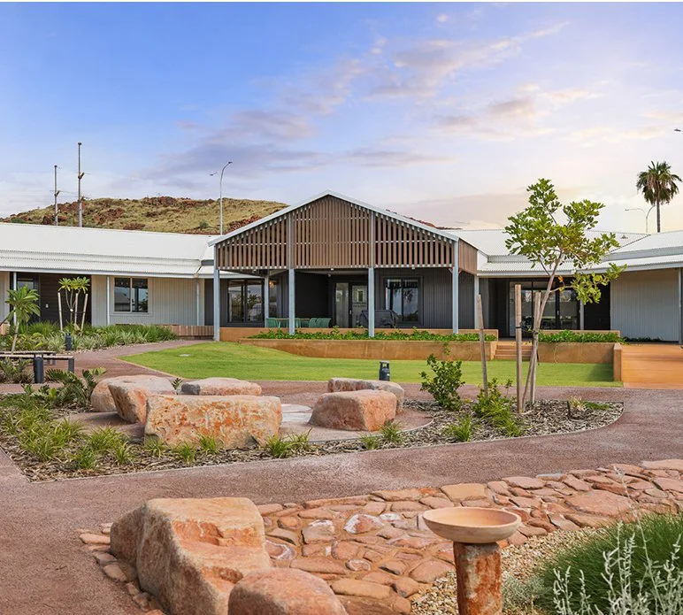 Entry to Karratha Step Up/Step Down Service.