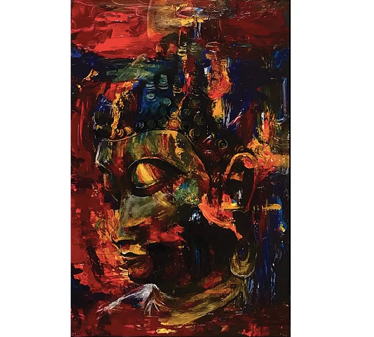 'Overwhelming World of Chaos and Temptations' by Kathleen Martawan