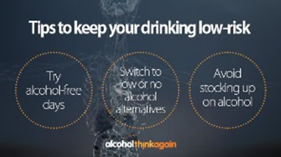 tips for Western Australians to stay within low-risk drinking limits
