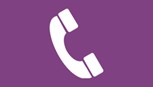 Graphic image with a symbol for a telephone handset