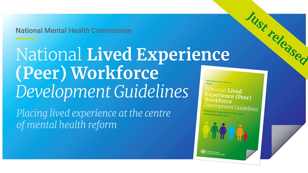 National Lived Experience (Peer) Workforce Development Guidelines released