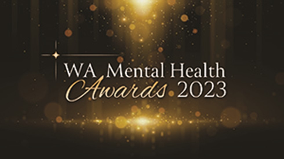 Graphic reads: WA Mental Health Awards 2023