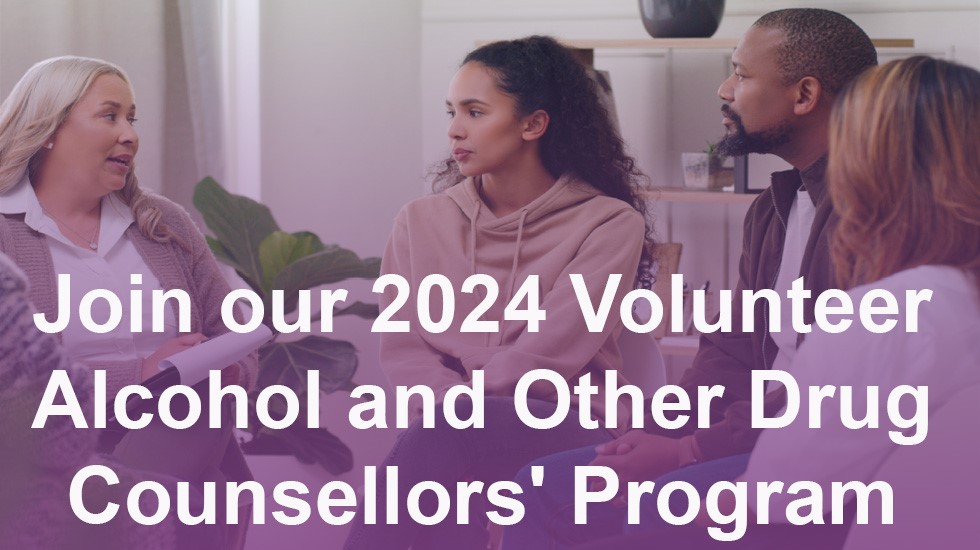 2024 Volunteer Alcohol and Other Drug Counselor Program Information.